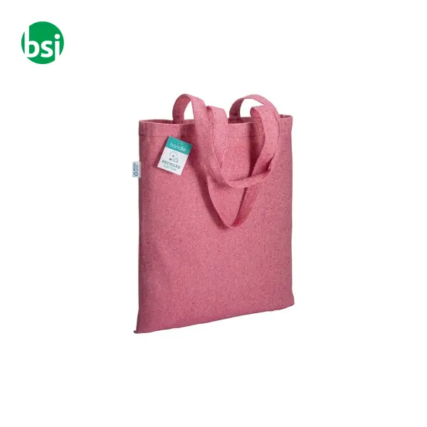 Shopper cotone riciclato personalizzate 38x42 GERTRUD -  19