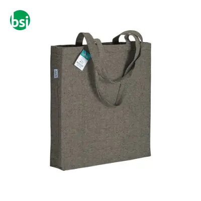 Shopper cotone riciclato personalizzate 38x42x8 GERTRUDE - Immagine 26