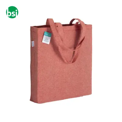 Shopper cotone riciclato personalizzate 38x42x8 GERTRUDE - Immagine 25