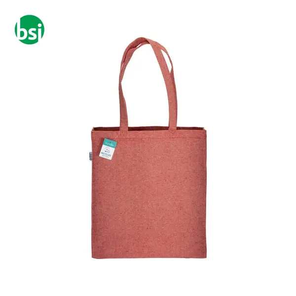 Shopper cotone riciclato personalizzate 38x42x8 GERTRUDE -  4