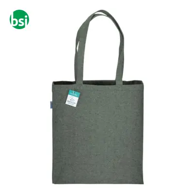 Shopper cotone riciclato personalizzate 38x42x8 GERTRUDE - Immagine 8
