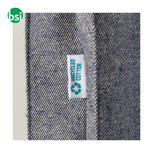 Shopper cotone riciclato personalizzate 38x42x8 GERTRUDE -  12