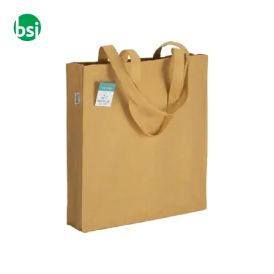 Shopper cotone riciclato personalizzate 38x42x8 GERTRUDE - Immagine 22