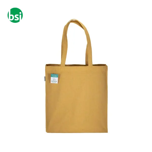 Shopper cotone riciclato personalizzate 38x42x8 GERTRUDE -  14