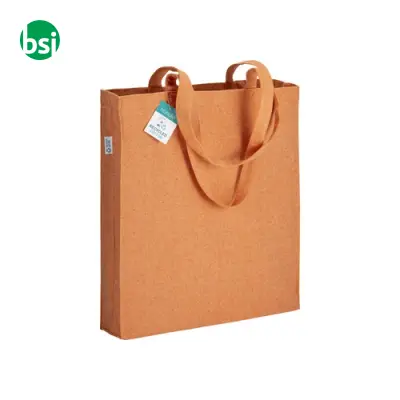 Shopper cotone riciclato personalizzate 38x42x8 GERTRUDE - Immagine 21