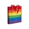 Shopper in rPET personalizzate arcobaleno 38x42x8 GIAMILA - Anteprima 1