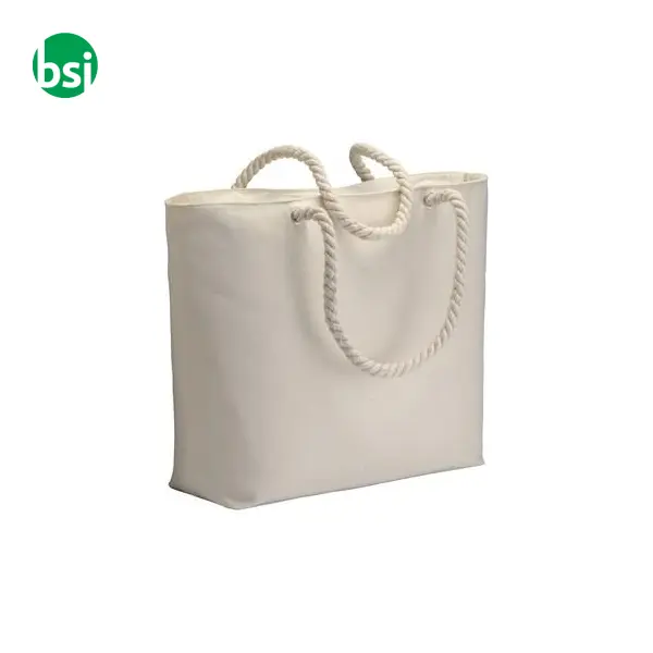 Borsa mare in cotone riciclato 280gr 55x39x15 -  2