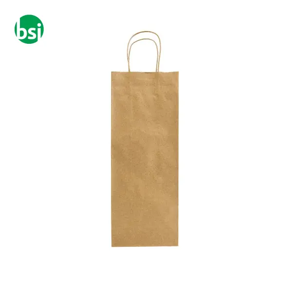 Shopper carta riciclata personalizzate 15x40x9 GIANNINA -  2
