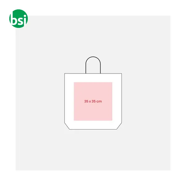 Shopper carta riciclata personalizzate 45x48x20 GIGLIOLA -  4