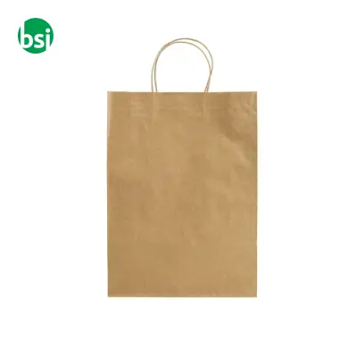 Shopper carta riciclata 28x39x10 GIORDANA - Immagine 2