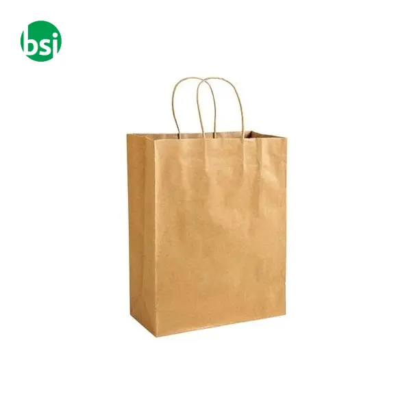 Shopper carta riciclata personalizzate 23x29x10 GINEVRA -  1