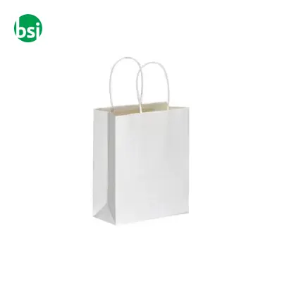 Shopper carta con soffietto 18x21,5x8 GIORGIA - Immagine 3