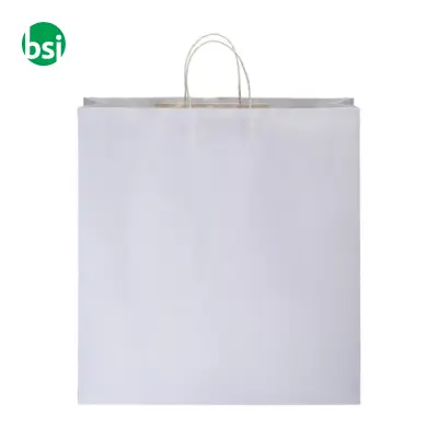 Shopper carta con soffietto 45x48x20 GIUSTINA - Immagine 2