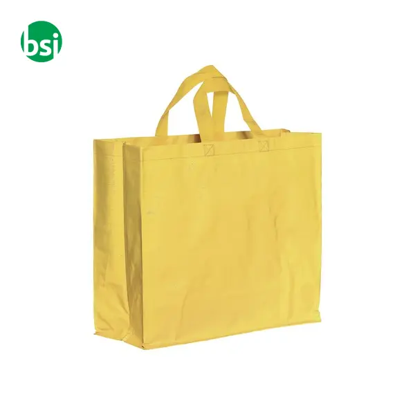 Shopper in PP riciclato laminato 45x40x18 GUIA -  19