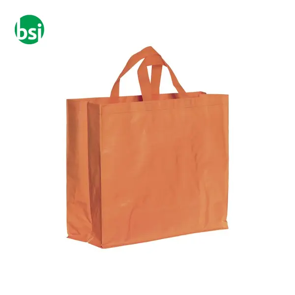 Shopper in PP riciclato laminato 45x40x18 GUIA -  18