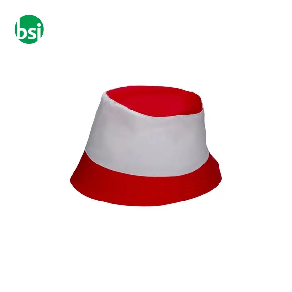 Cappellino miramare in policotone bicolore -  7