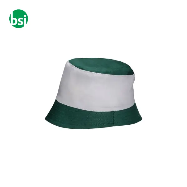 Cappellino miramare in policotone bicolore -  6