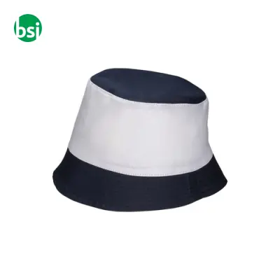 Cappellino miramare in policotone bicolore - Immagine 5