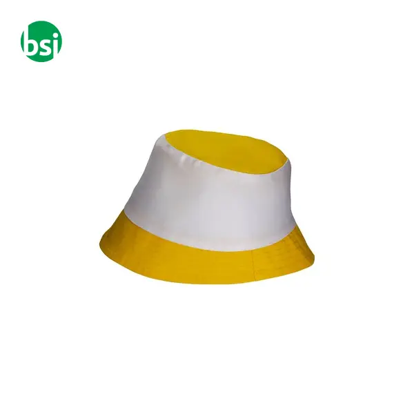 Cappellino miramare in policotone bicolore -  4