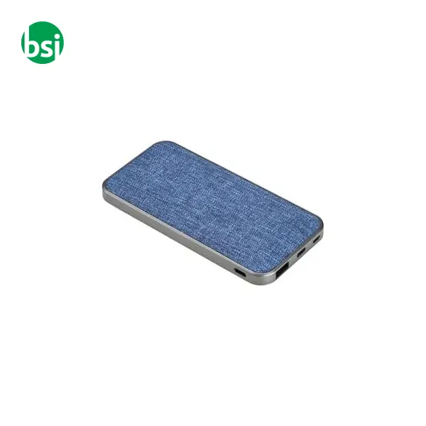 Power bank in rPET 4000mah con indicatore luminoso -  1