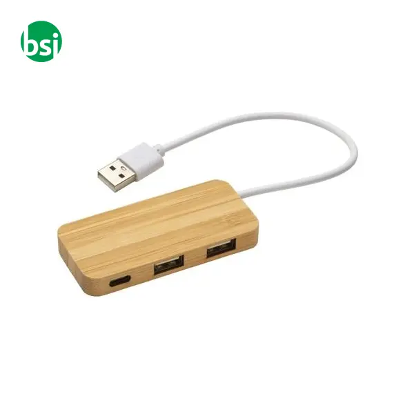 Hub usb con 2 porte usb a e una porta type c -  1