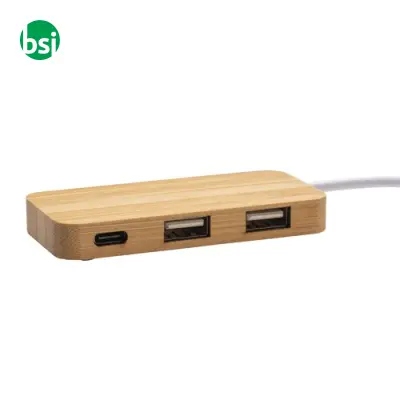 Hub usb con 2 porte usb a e una porta type c - Immagine 2