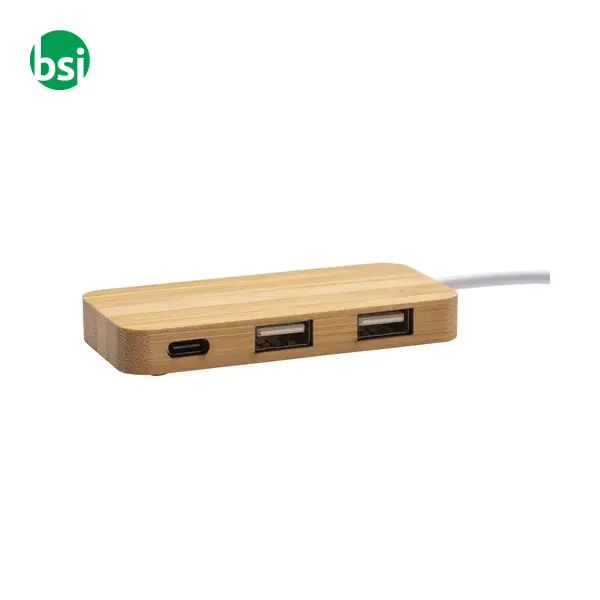 Hub usb con 2 porte usb a e una porta type c -  2