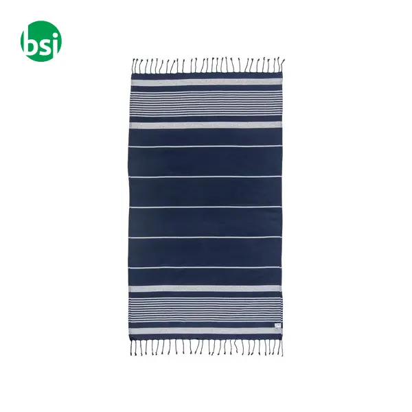 Telo mare-pareo in cotone riciclato stile futa da 350gr -  6
