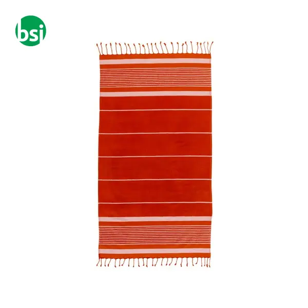 Telo mare-pareo in cotone riciclato stile futa da 350gr -  10