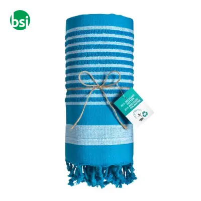 Telo mare-pareo in cotone riciclato stile futa da 350gr - Immagine 16