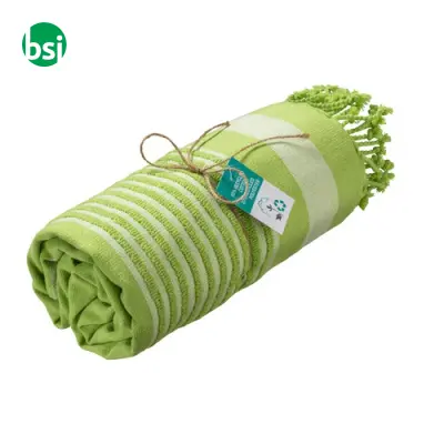 Telo mare-pareo in cotone riciclato stile futa da 350gr - Immagine 18