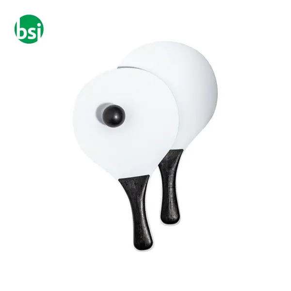 Set racchettoni da spiaggia in mdf con pallina -  10