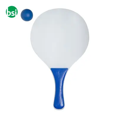 Set racchettoni da spiaggia in mdf con pallina - Immagine 6