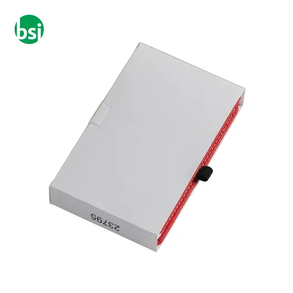 Scatola bianca per agende 15x9,5x2,5 cm -  1