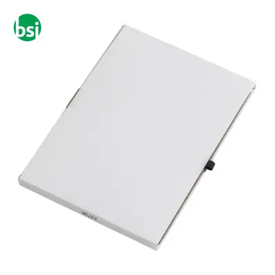 Scatola bianca per agende 25x18x1,5 cm