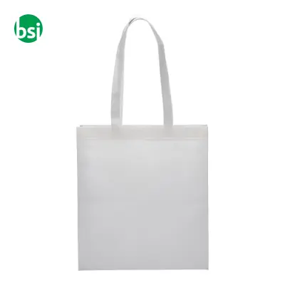 Shopper termosaldata in rPET con soffietto DOMITILLA - Immagine 2