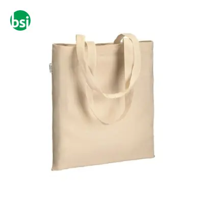 Shopper in cotone biologico manici lunghi DODA