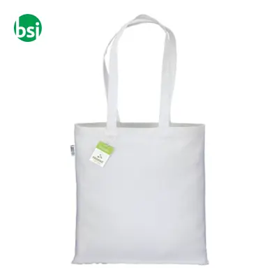 Shopper in cotone biologico manici lunghi DODA - Immagine 2