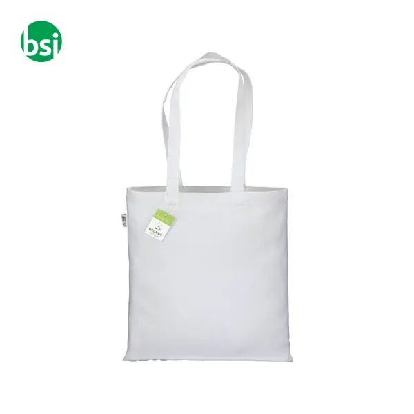 Shopper in cotone biologico manici lunghi DODA -  2