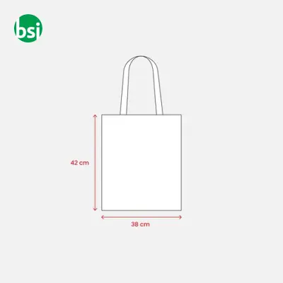 Shopper in cotone biologico manici lunghi DODA - Immagine 4