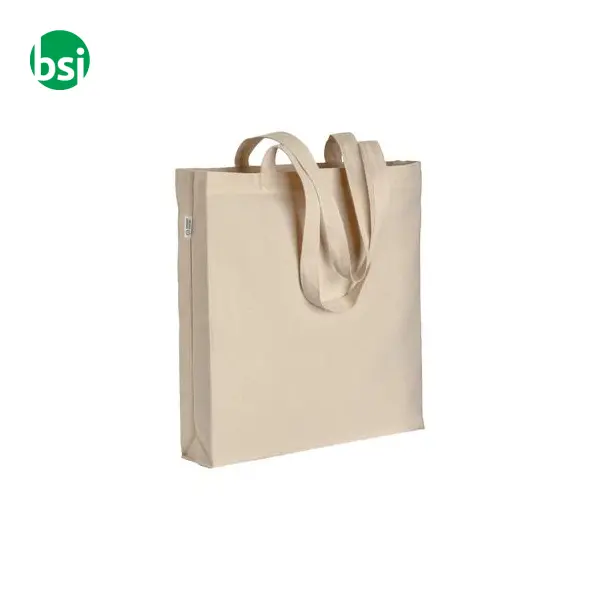 Shopper in cotone biologico manici XL 38x42x8 DILETTA -  7