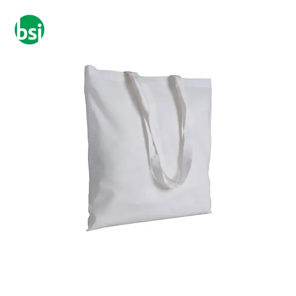 Borsa shopper in cotone riciclato 120gr 38x42 EGLE -  22