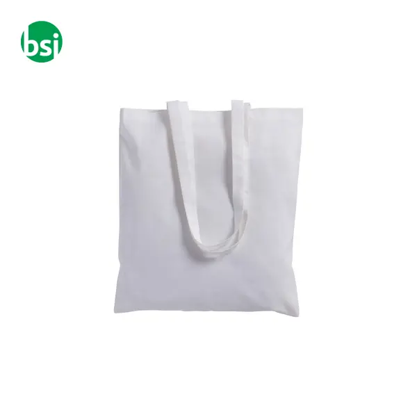 Borsa shopper in cotone riciclato 120gr 38x42 EGLE -  2