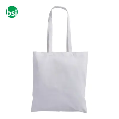 Borsa shopper in cotone riciclato 120gr 38x42 EGLE - Immagine 3