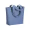 Shopper con soffietto in R-cotone 280gr 50x37x17 ELENIA - Anteprima 15