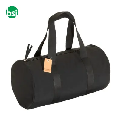 Borsone sport e da viaggio in cotone riciclato 280gr - Immagine 17