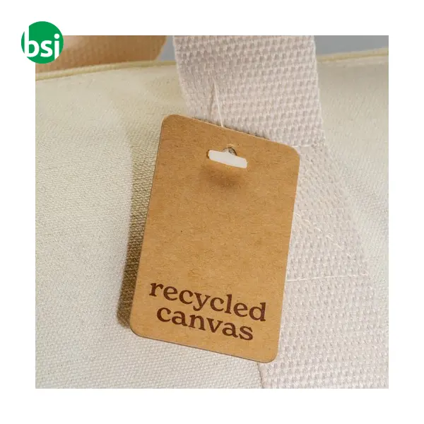 Borsone sport e da viaggio in cotone riciclato 280gr -  13