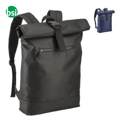 Zaino Roll porta PC 17'' in poliestere riciclato