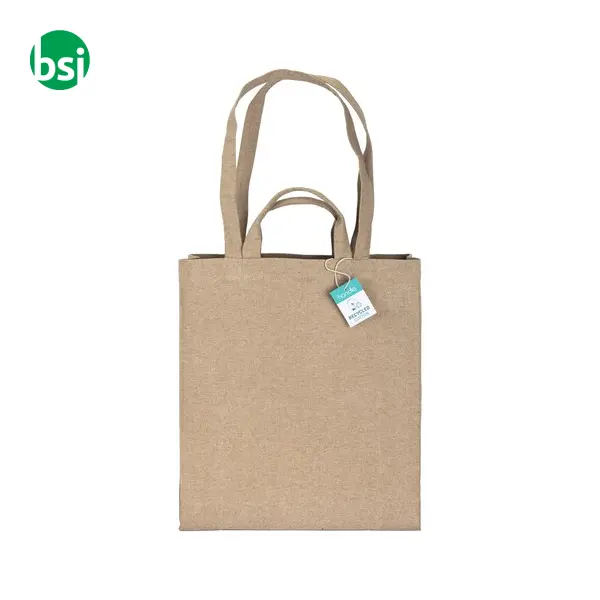 Shopper in cotone riciclato 280gr 36x40x12 EDGARDA -  2