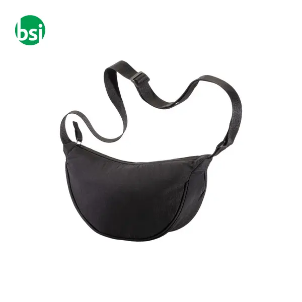 Borsa rotonda in nylon con tracolla regolabile -  16